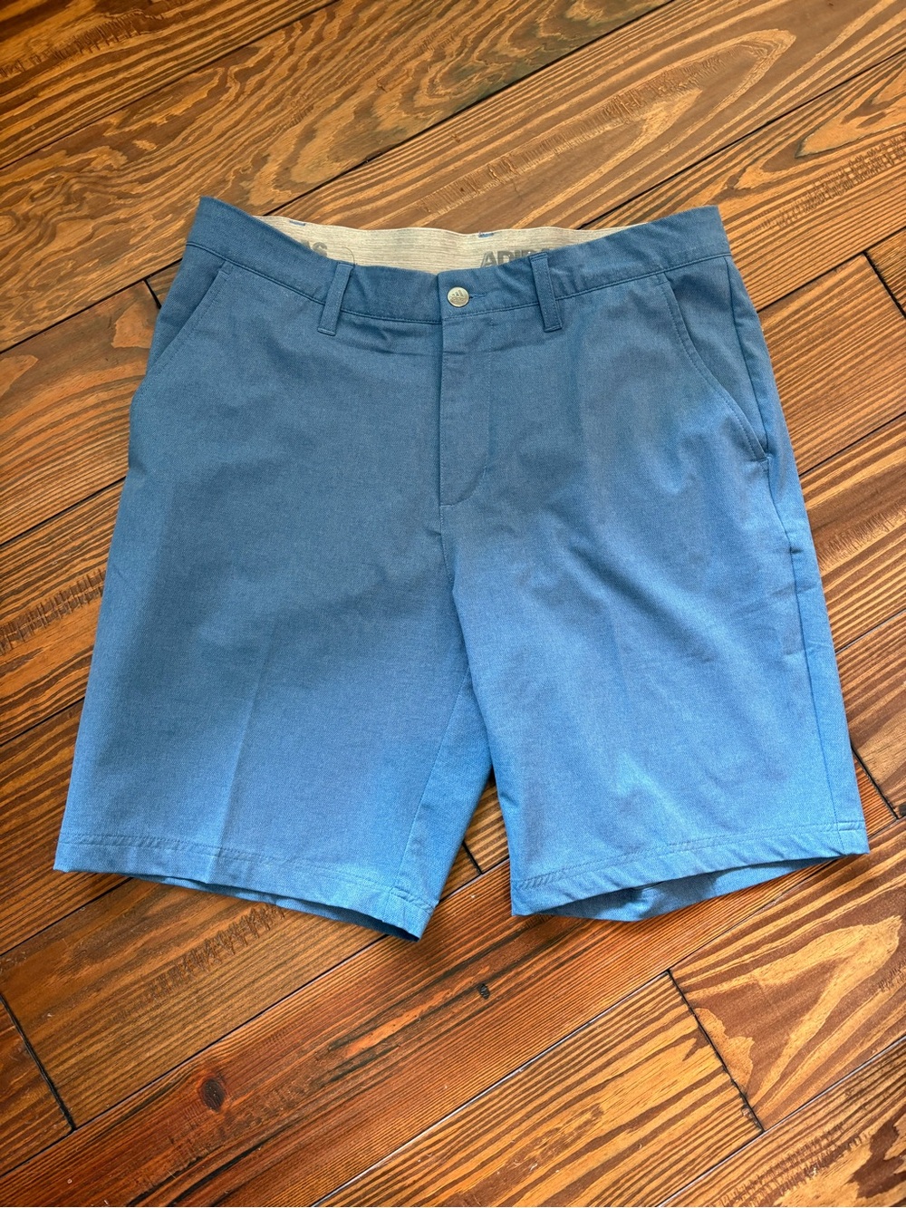 Men's Blue Adidas Performance Stretch Shorts